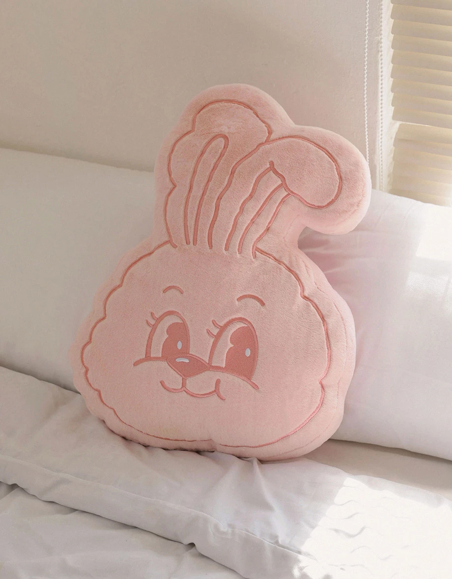 【Lyra & Toby】Embroidered Plush Decorative Pillow