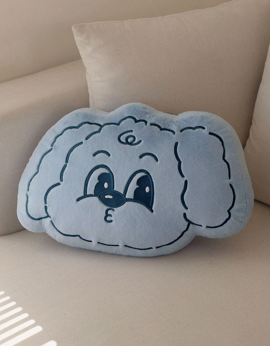 【Lyra & Toby】Embroidered Plush Decorative Pillow 【Lyra & Toby】Embroidered Plush Decorative Pillow