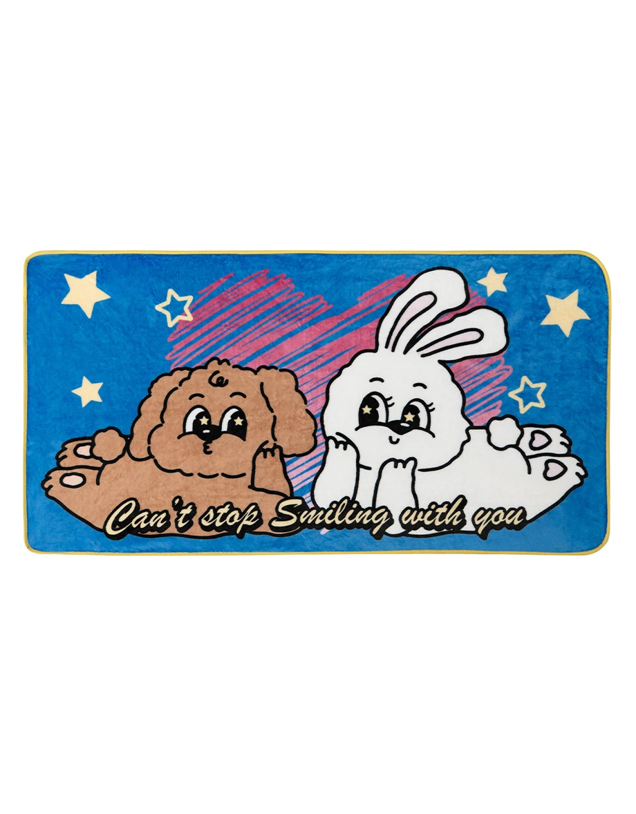 【Lyra & Toby】Character Graphic Soft Plush Throw Blanket