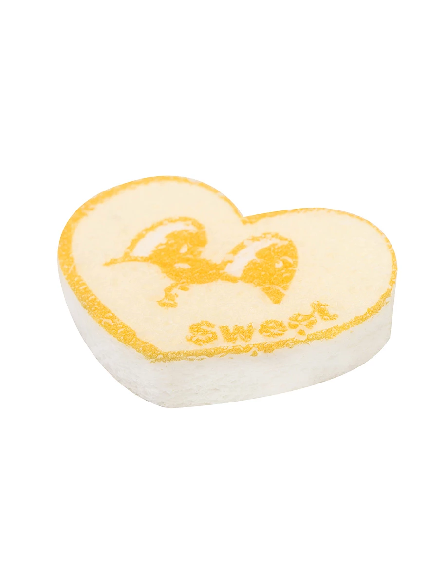 【Lyra & Toby】Soft Color Printed Compressed Cleaning Sponge Set (4pcs)