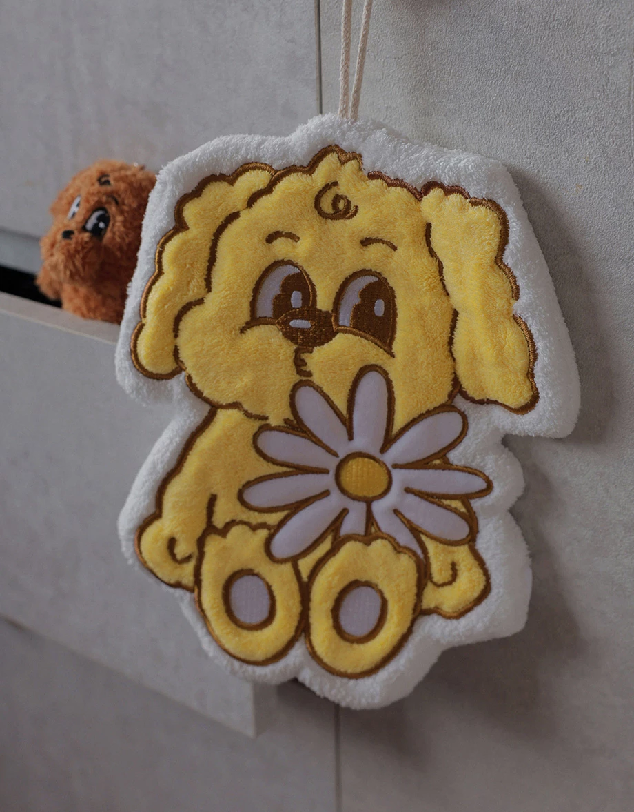 【Lyra & Toby】Embroidered Character Hand Towel 【Lyra & Toby】Embroidered Character Hand Towel