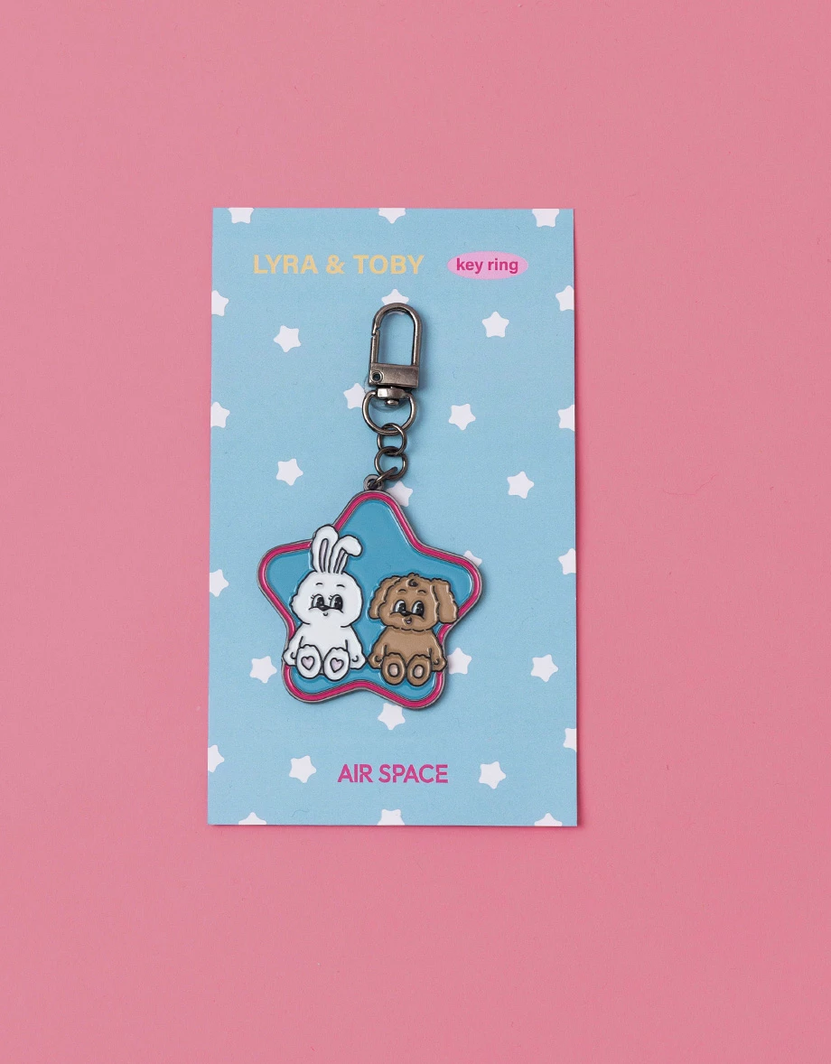 【Lyra & Toby】Collectible Character Charm Keychain