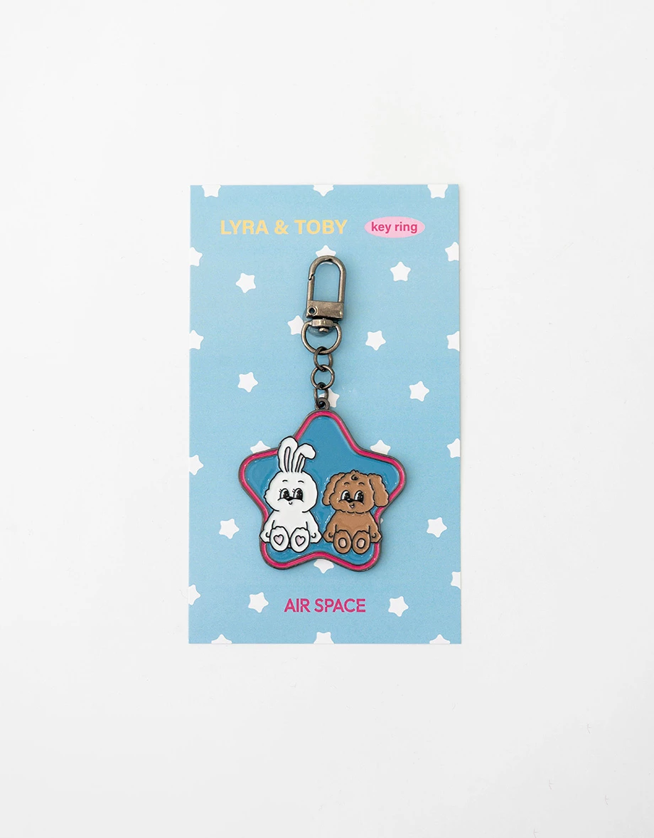 【Lyra & Toby】Collectible Character Charm Keychain