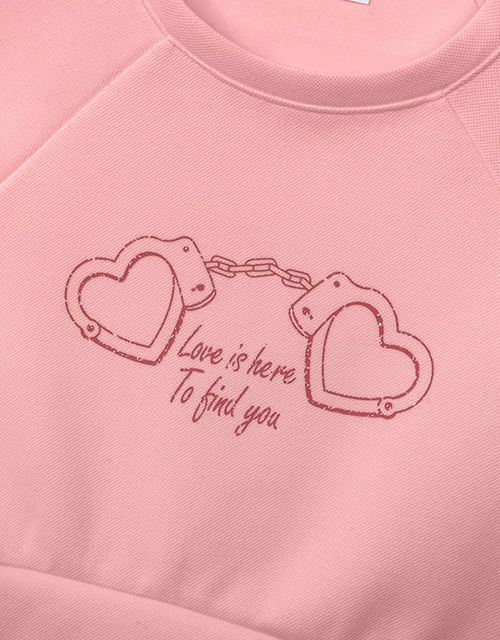 愛情手銬短版大學TEE