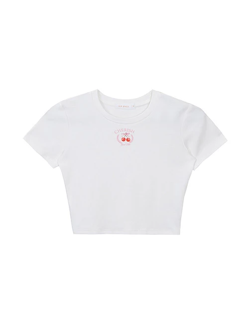 CHERISH櫻桃短版TEE