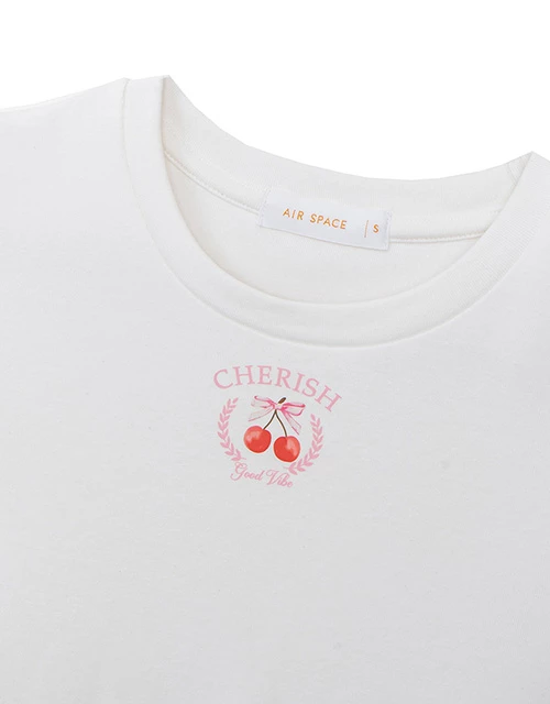 CHERISH櫻桃短版TEE