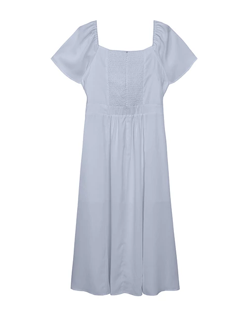 AIRY HOURGLASS Corset V Neck Side Lace Up Padded Maxi Dress