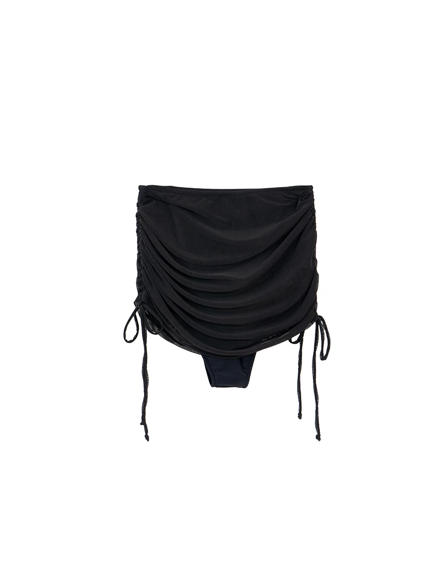 【SLIMMING】Bikini BOTTOMS Side Drawstring Ruched Stretchy Bikini Bottom