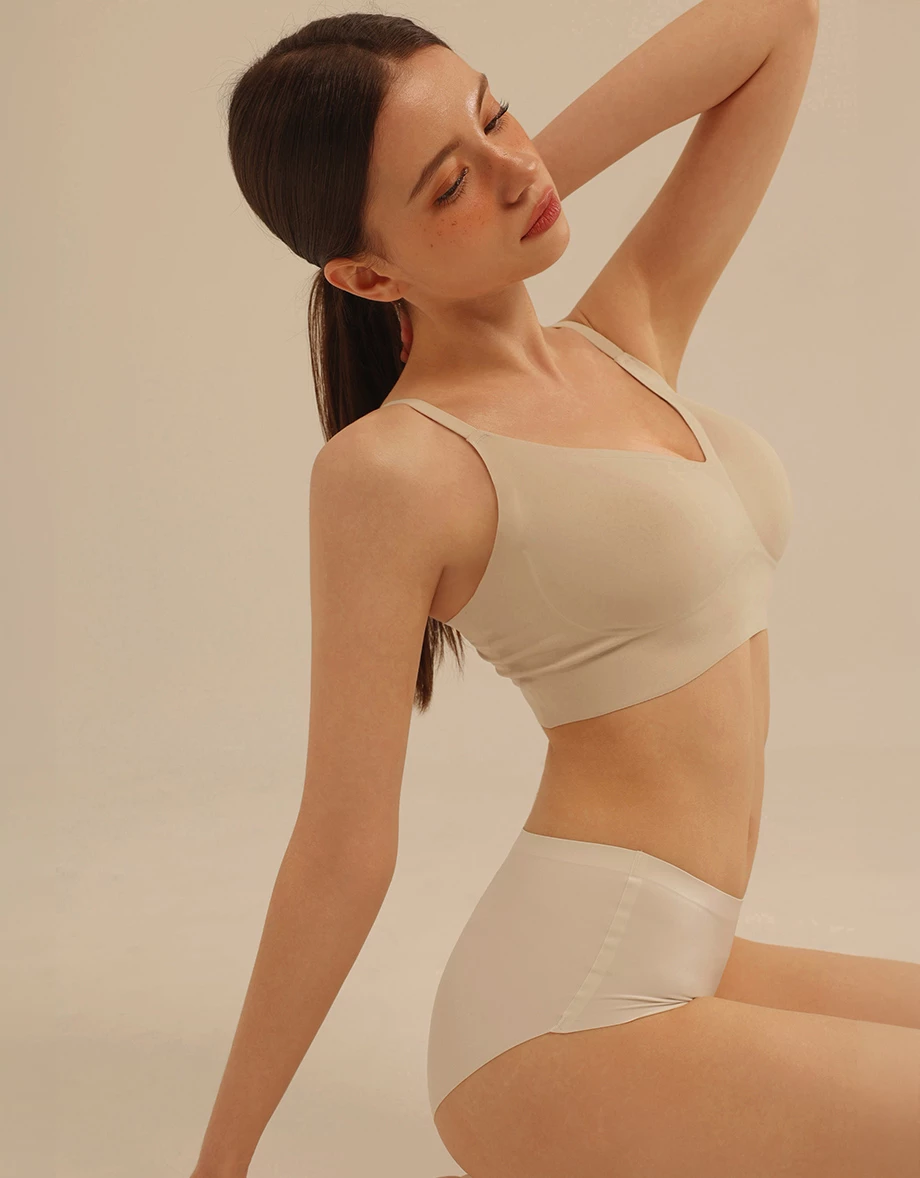 舒芙蕾裸感美波無扣無鋼圈內衣