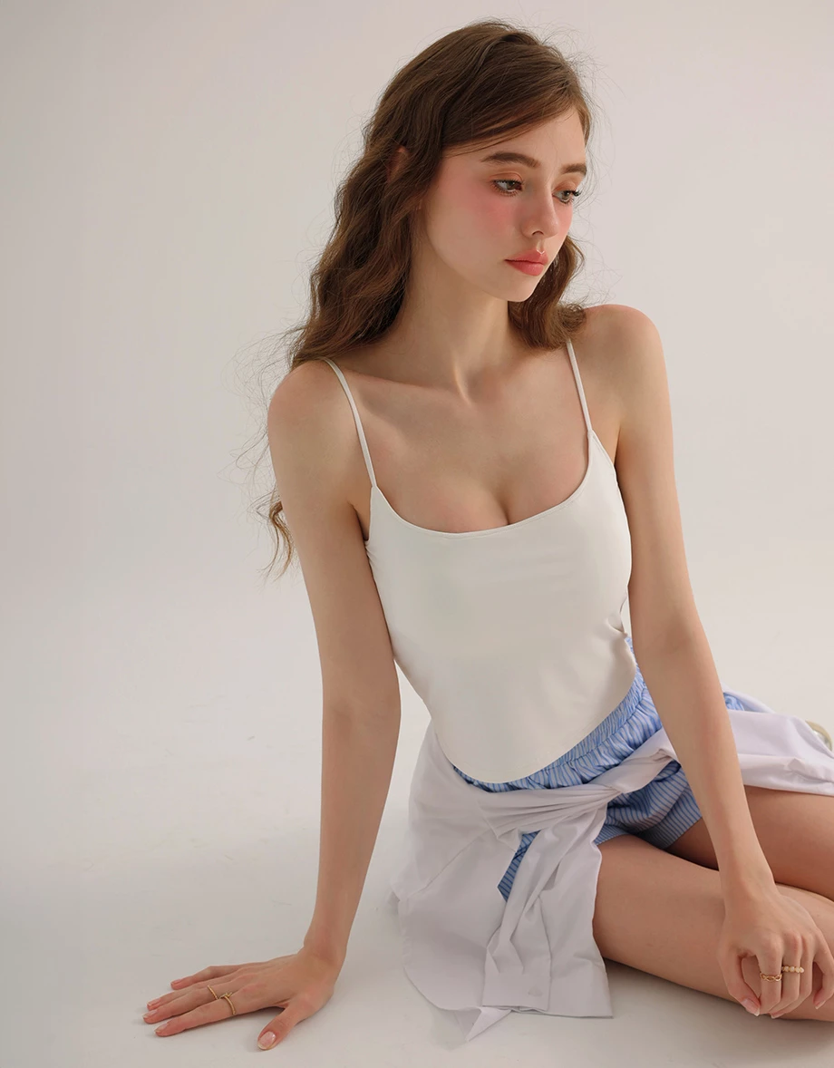 涼感極致爆乳極細肩BRA TOP