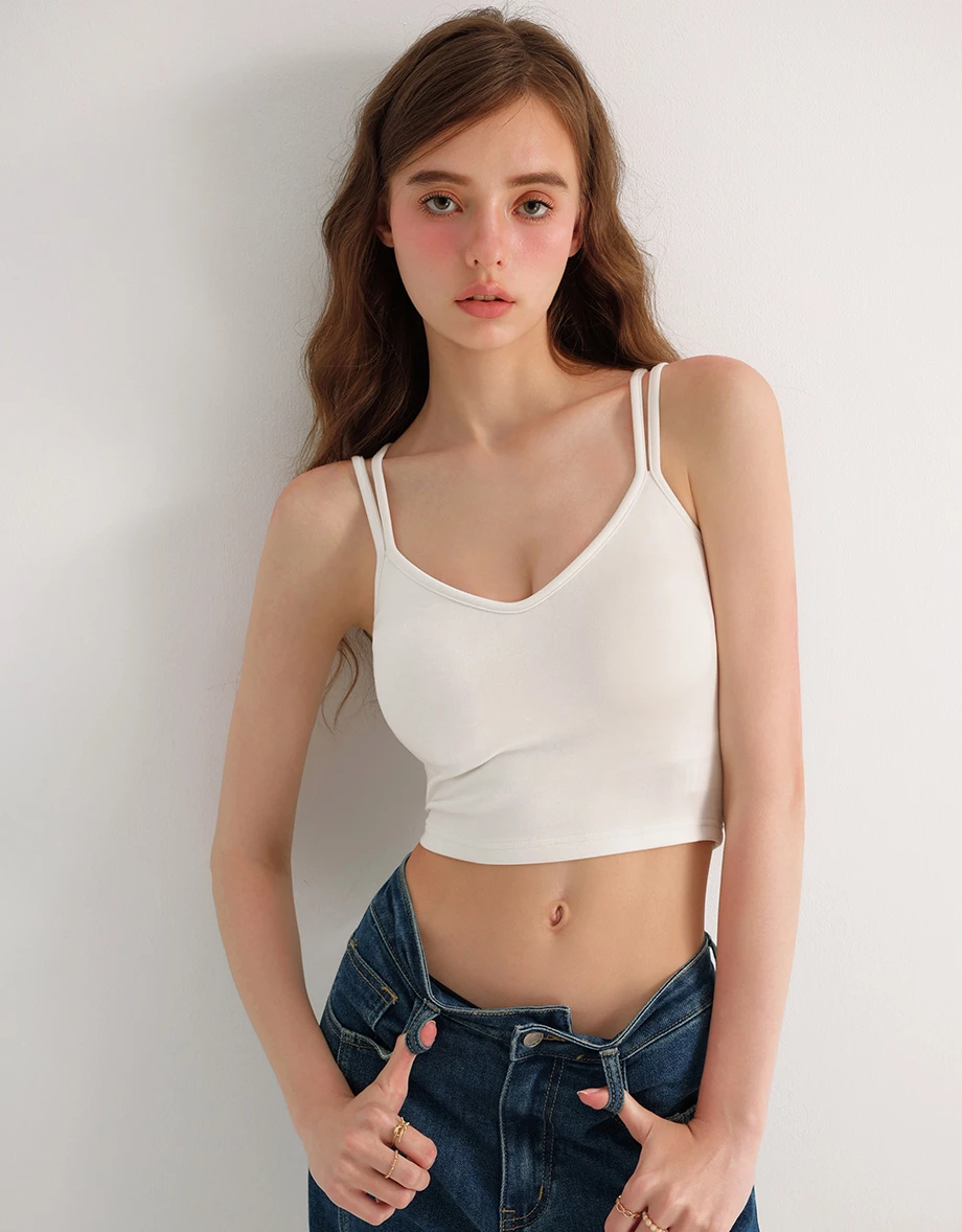 【AiR 2.0】零著感雙肩帶露背BRA TOP