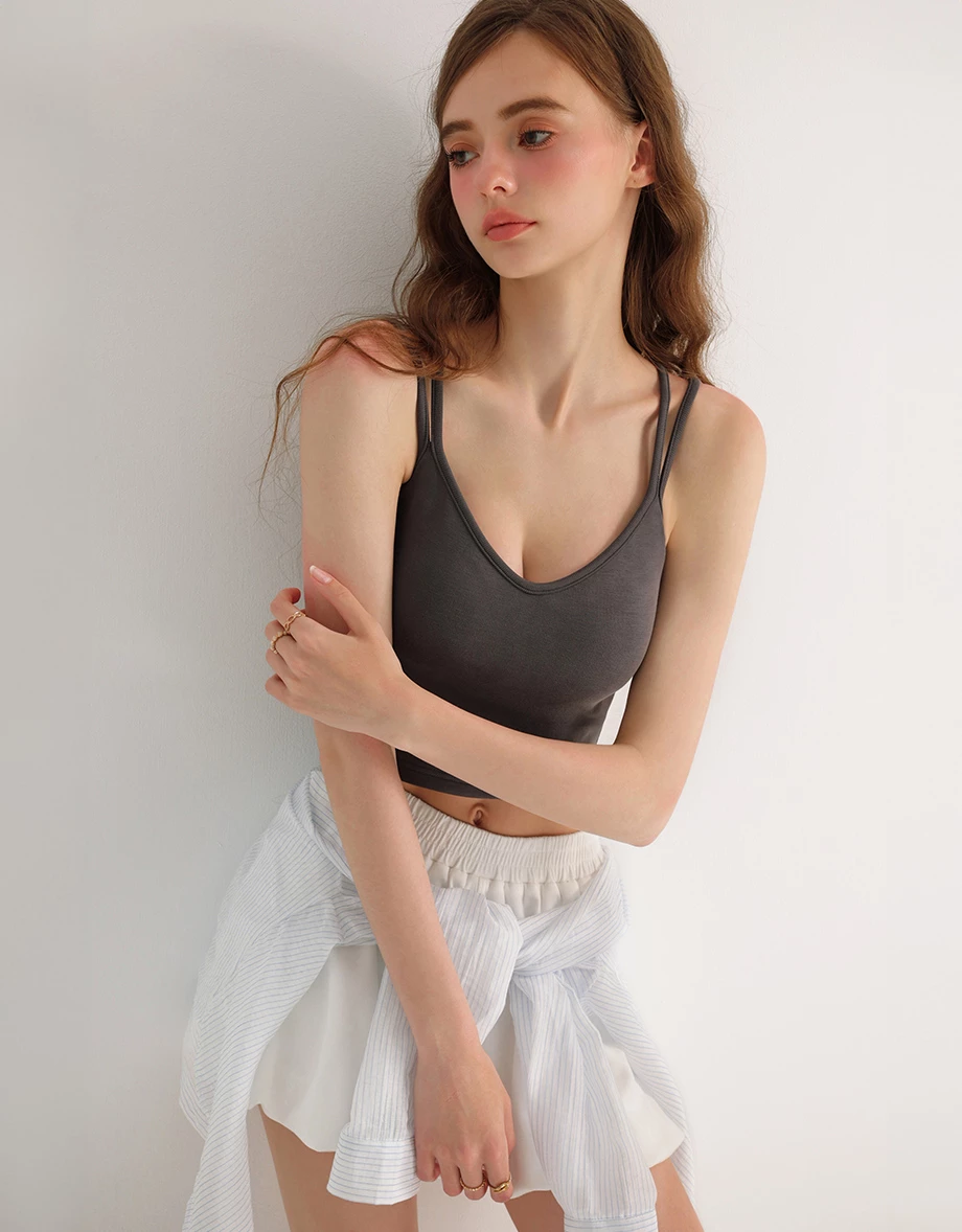 【AiR 2.0】零著感雙肩帶露背BRA TOP