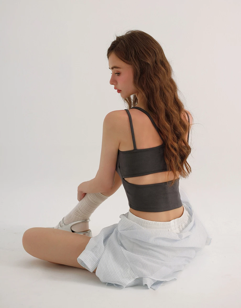 【AiR 2.0】零著感雙肩帶露背BRA TOP