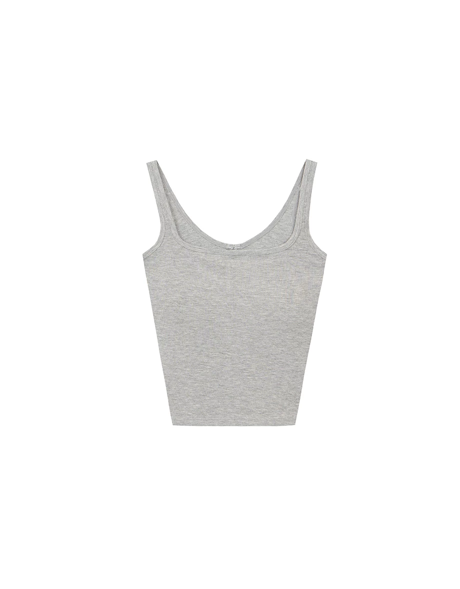 緞帶蝴蝶結羅紋BRA TOP