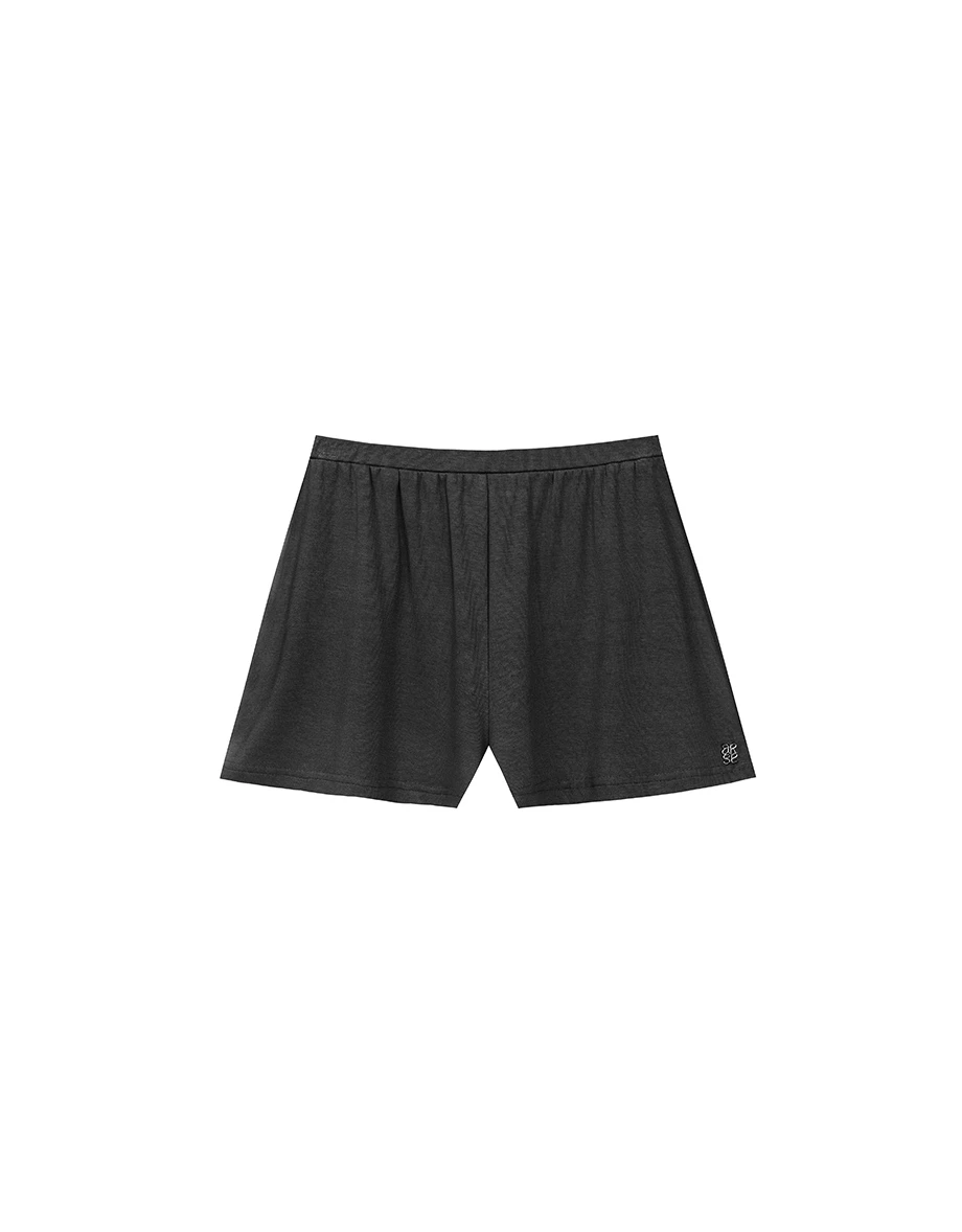 品牌LOGO綴飾休閒短褲