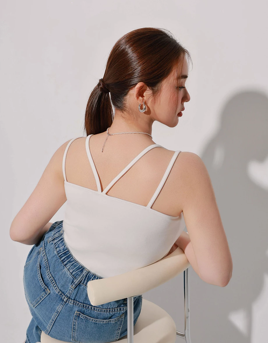 【AiR 2.0】零著感雙肩帶露背BRA TOP