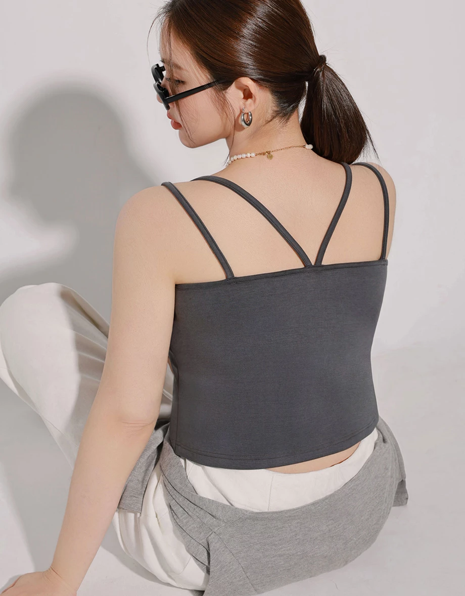 【AiR 2.0】零著感雙肩帶露背BRA TOP
