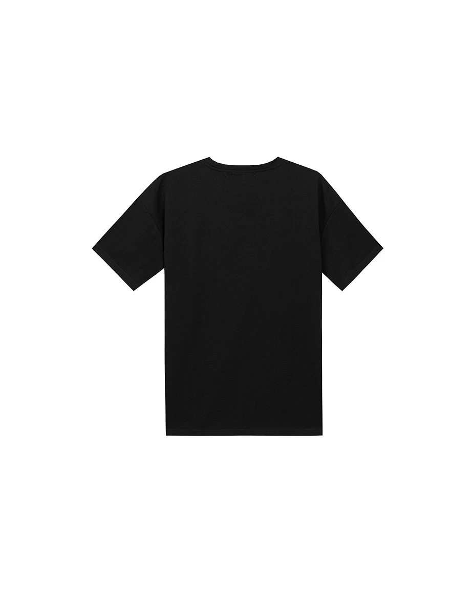 緞帶蝴蝶結刺繡字母寬版TEE