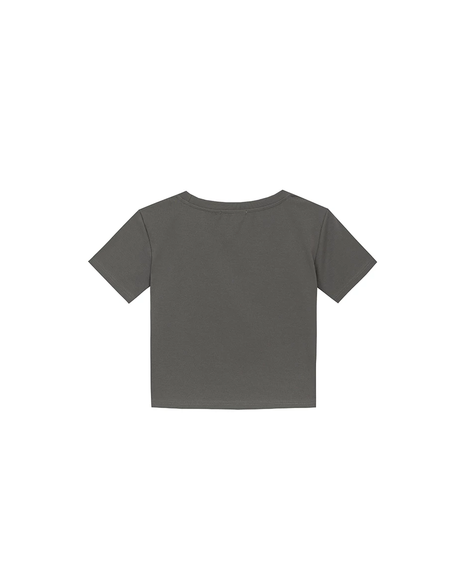 Daily Soul晶鑽字母短TEE