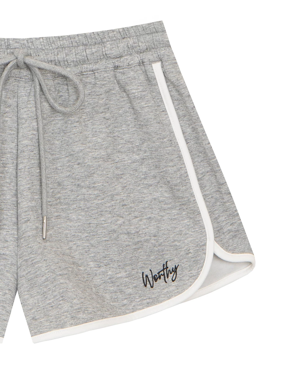 【Michie Design】Sportive Style Casual SHORTS With Color Contrast And Elastic Waistline M10