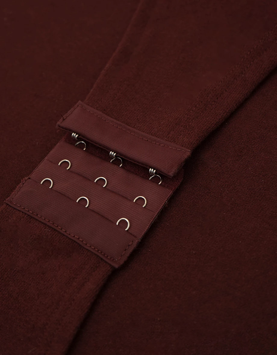 Heat Tech Collection Deep V Neck Padded Fitted Bodysuit Heat Tech Collection Deep V Neck Padded Fitted Bodysuit