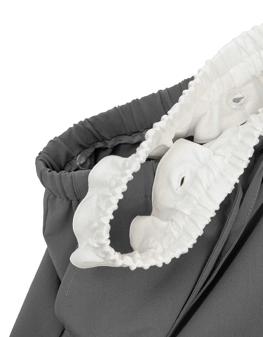 2 Way Detachable Inner Waistband Wide Leg Pants 2 Way Detachable Inner Waistband Wide Leg Pants