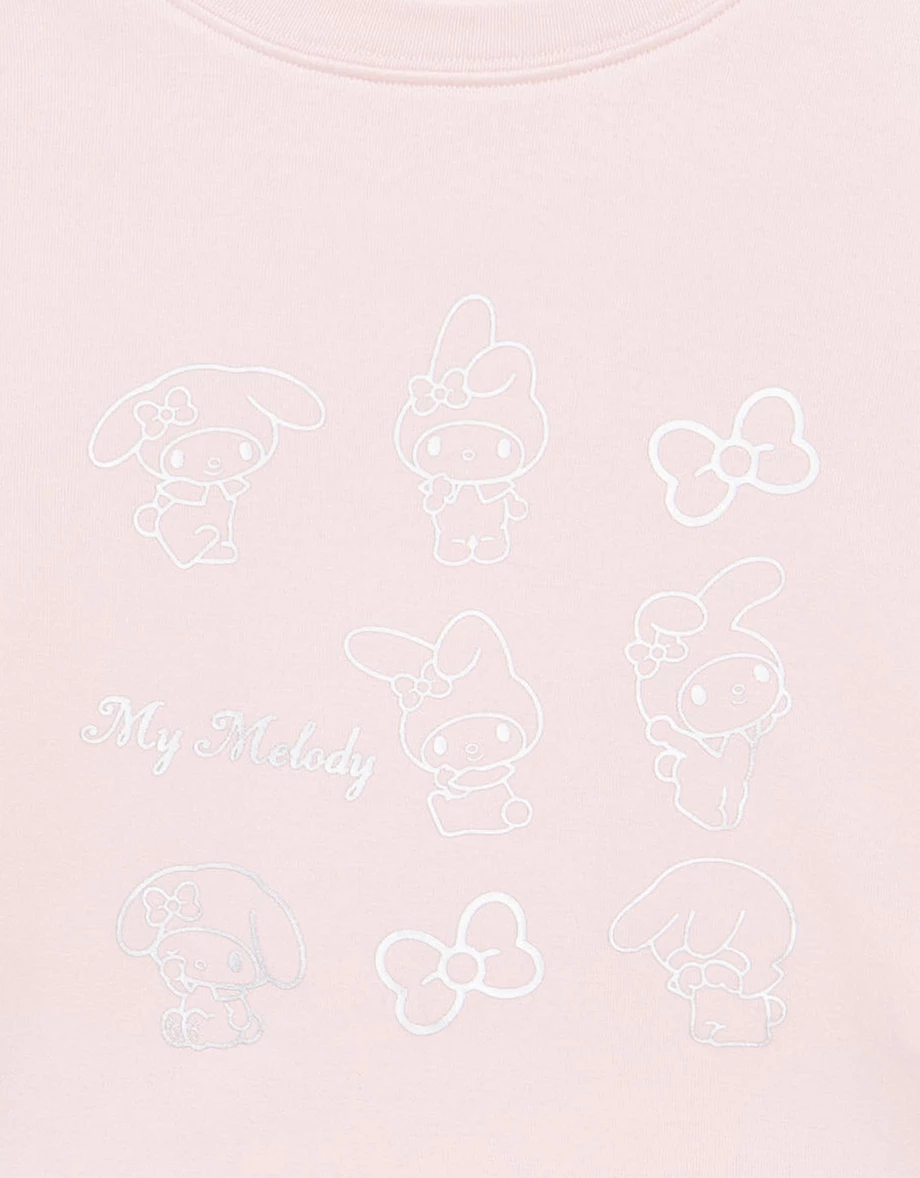 【SANRIO Collab】Sanrio Collaboration Character Long Sleeve Graphic Tee