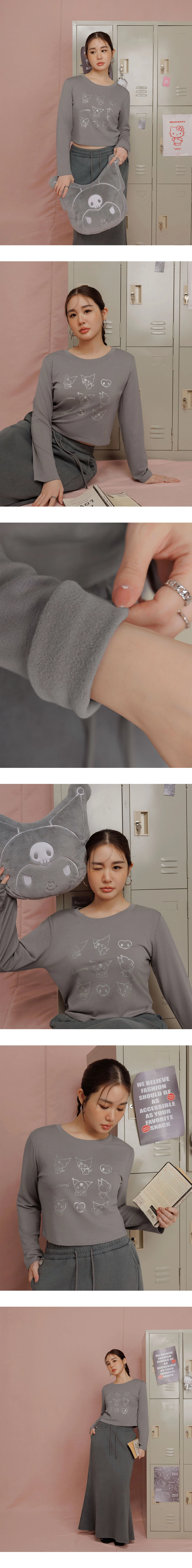 【SANRIO Collab】Sanrio Collaboration Character Long Sleeve Graphic Tee