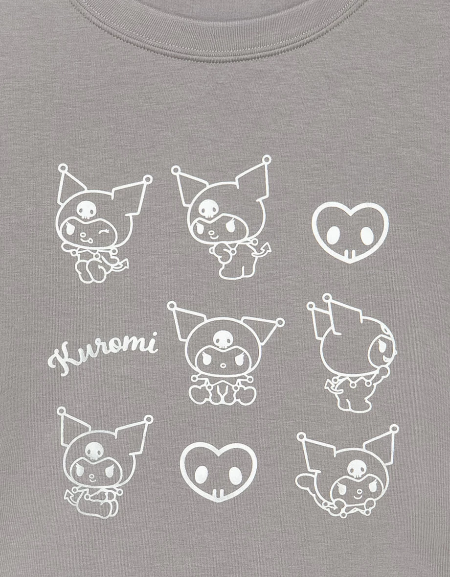 【SANRIO Collab】Sanrio Collaboration Character Long Sleeve Graphic Tee