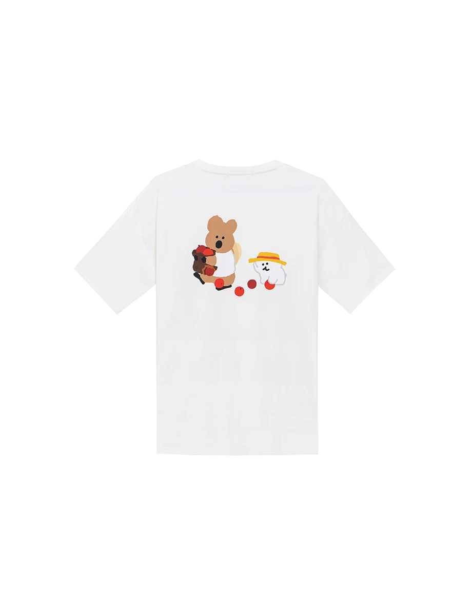 【DINOTAENG】寬版圖TEE