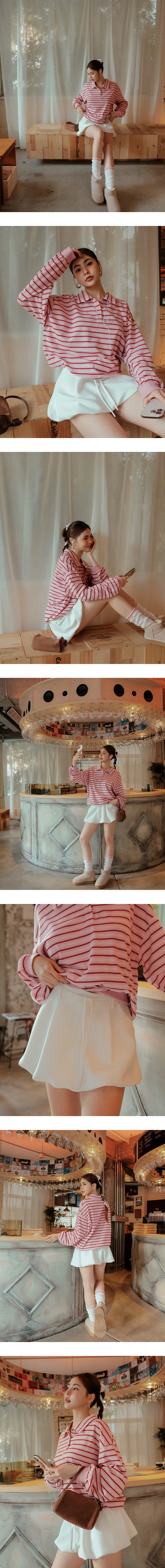 Structured Balloon Hem Skirt with Drawstring Waist
