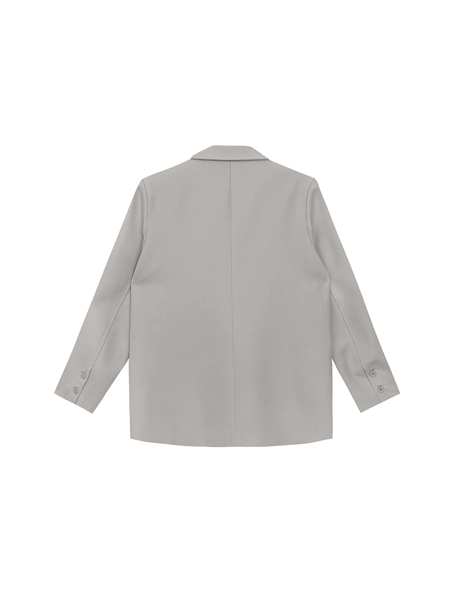 【Ling Cheng Design】Oversized Double Breasted Tailored Blazer Jacket