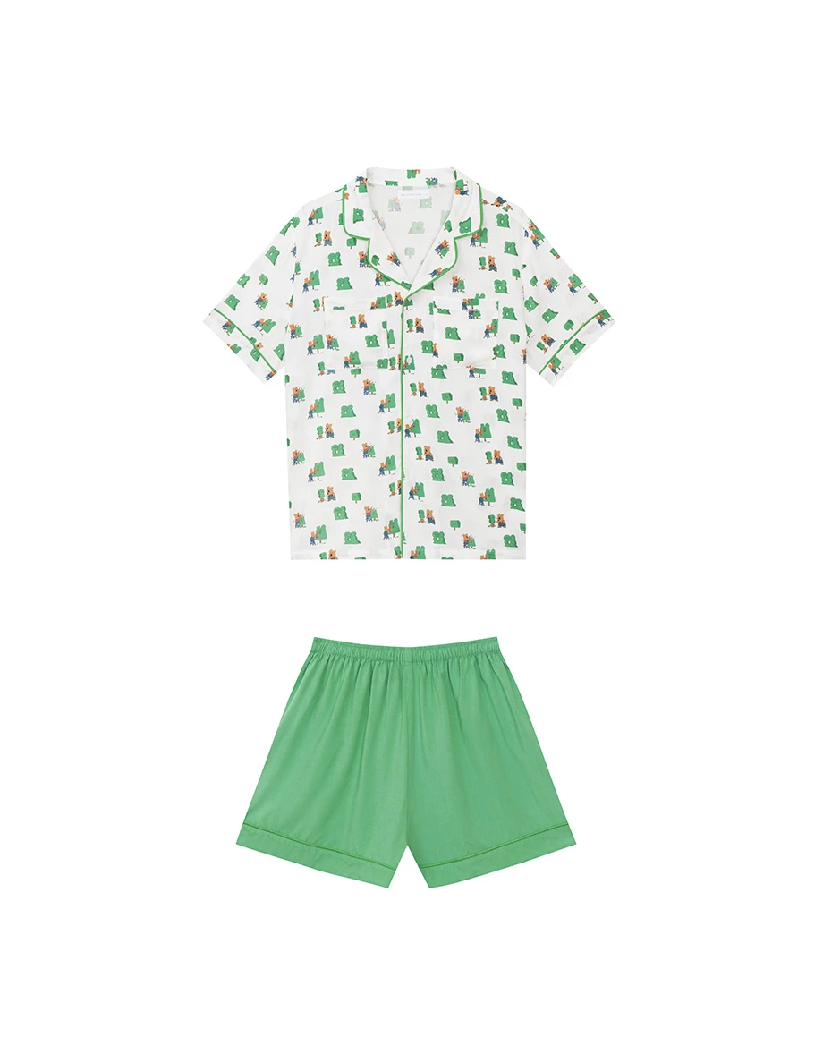【DINOTAENG】 印花家居服套裝