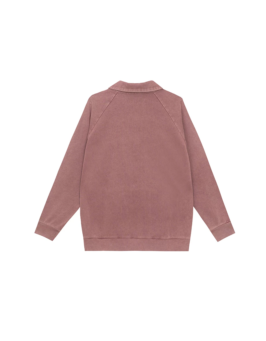 【SANRIO Collab】Hello Kitty Oversized Polo Shirt with Embroidered Patch
