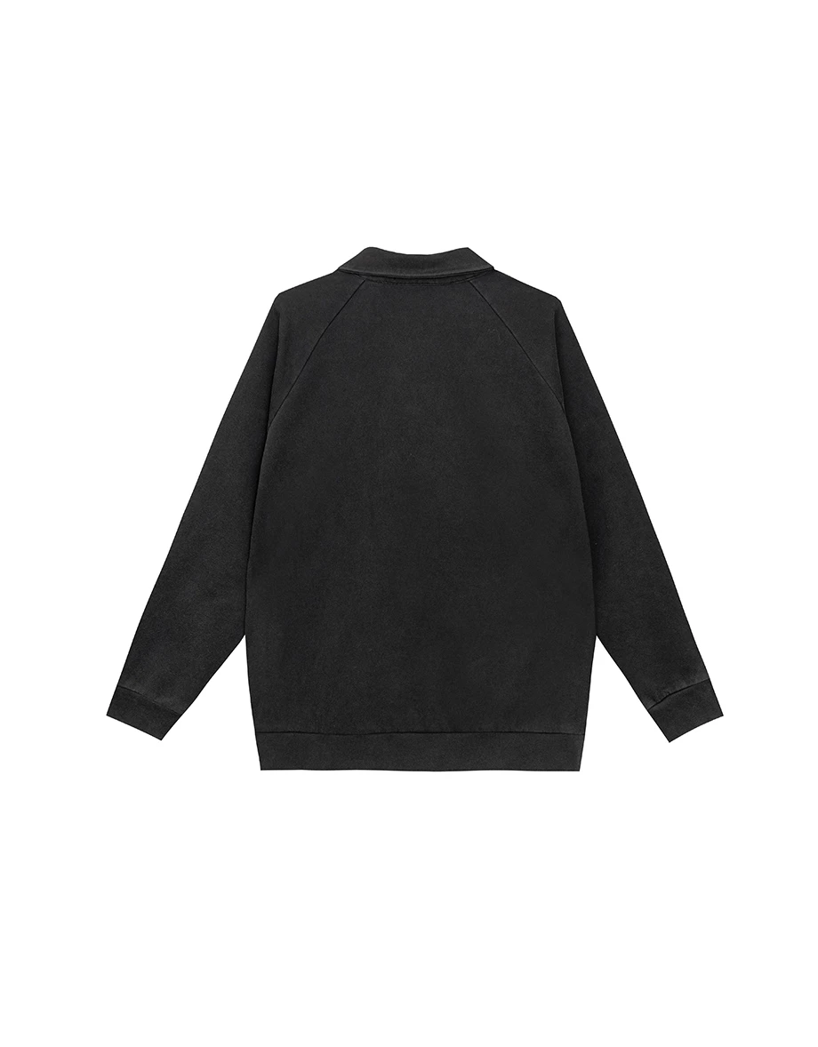 【SANRIO Collab】Hello Kitty Oversized Polo Shirt with Embroidered Patch