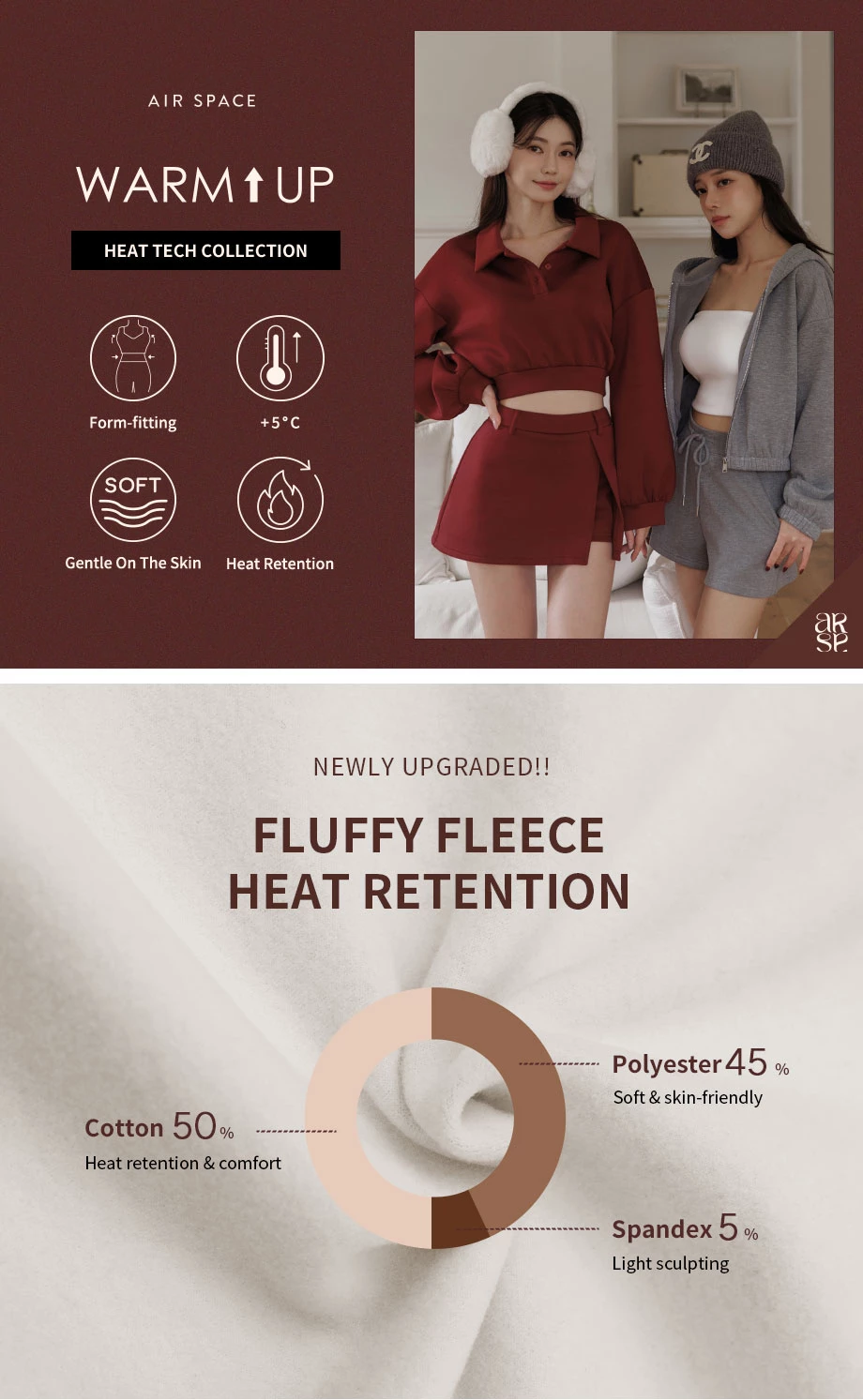 Cotton Fleece Cropped Hooded Sweat Top with Front Pocket Design