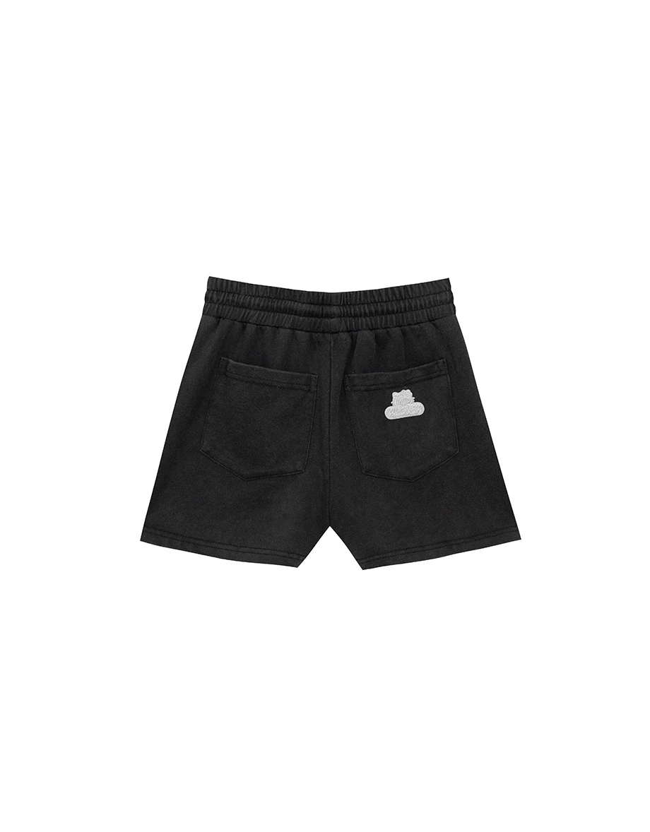 【SANRIO Collab】Hello Kitty Drawstring Shorts with Embroidered Patch