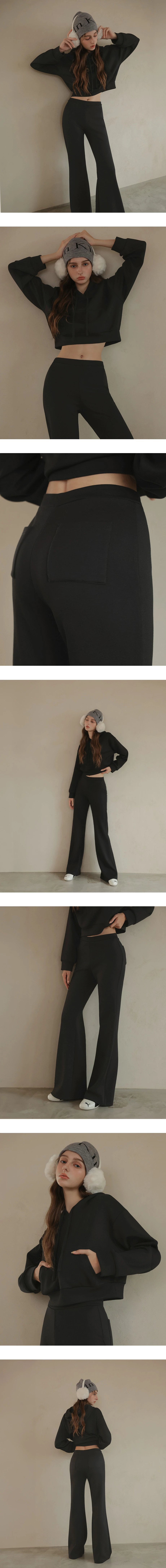 Soft Stretch High Waisted Flare Leg Fitted Trousers Soft Stretch High Waisted Flare Leg Fitted Trousers
