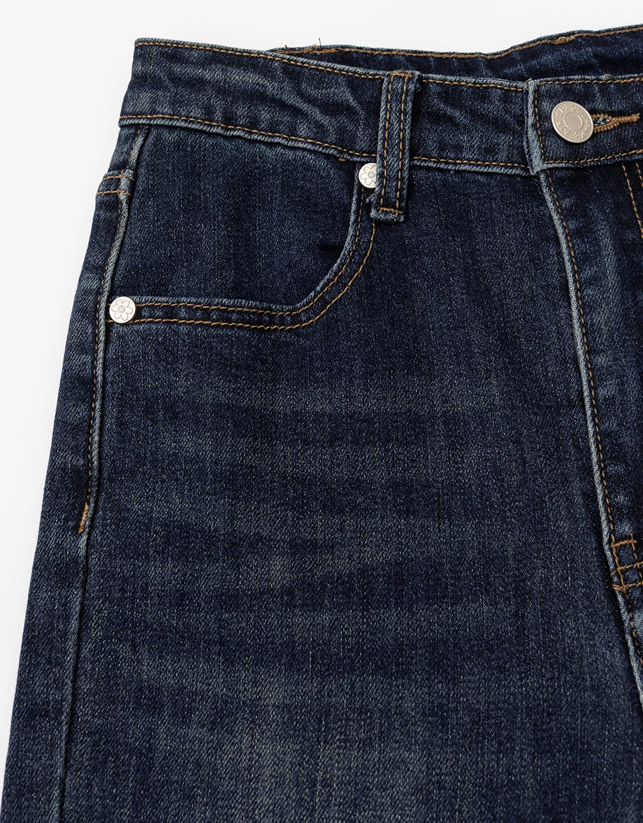 High Waist Slim Fit Stretch Skinny Denim Jeans