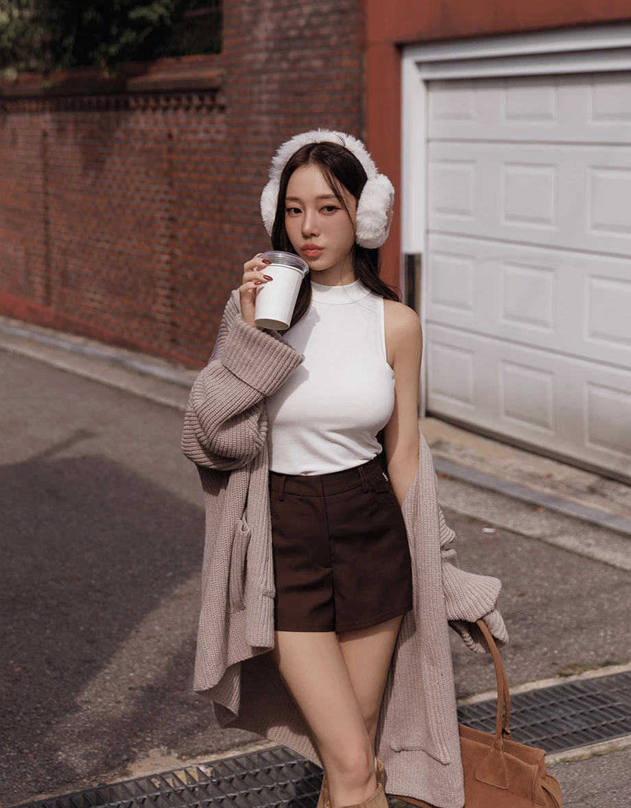 WARM↑UP薄感好身材 立領削肩發熱 BRA背心