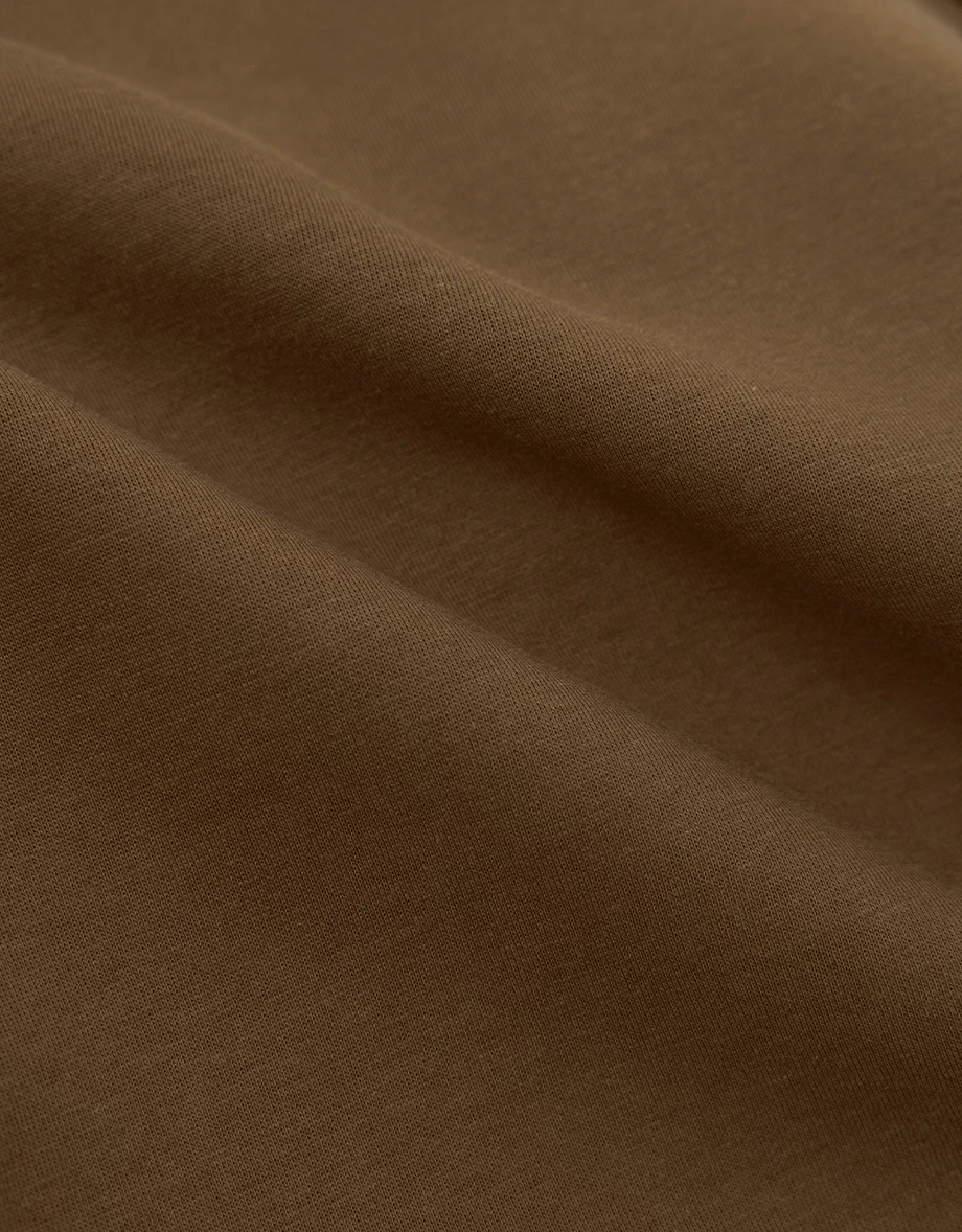 Soft Stretch Cotton Scoop Neck Crop Padded Tank Top