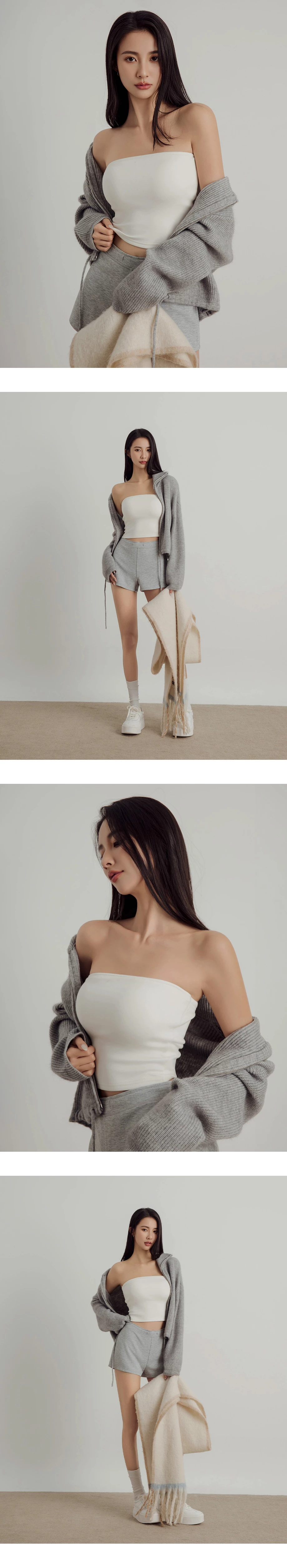 Soft Stretch Tube Crop Bra Top Soft Stretch Tube Crop Bra Top