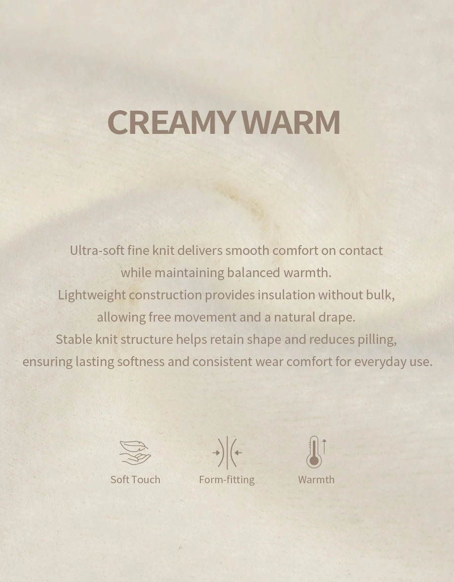 Soft Inner Fleece Ribbed Cropped Knit Top