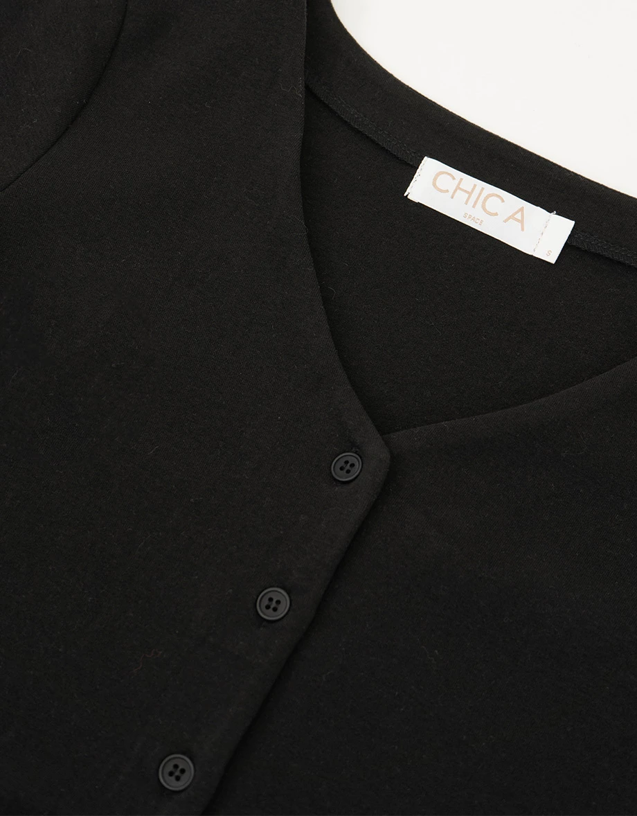 Side Ruched Fleece Lined Long Sleeve V Neck Cardigan Side Ruched Fleece Lined Long Sleeve V Neck Cardigan