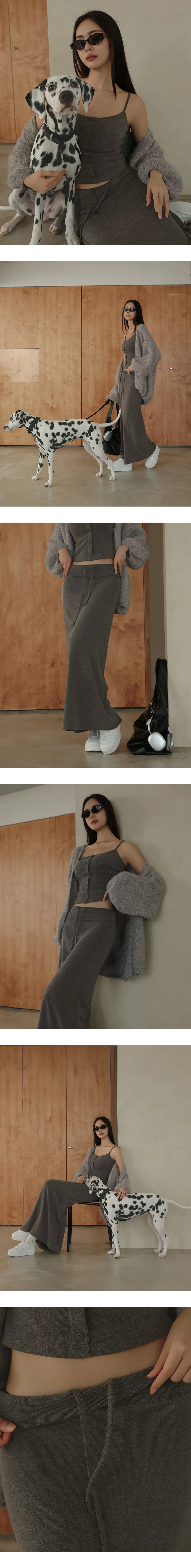 Soft Knit Drawstring Waist Maxi Skirt (Solid/Striped) Soft Knit Drawstring Waist Maxi Skirt (Solid/Striped)