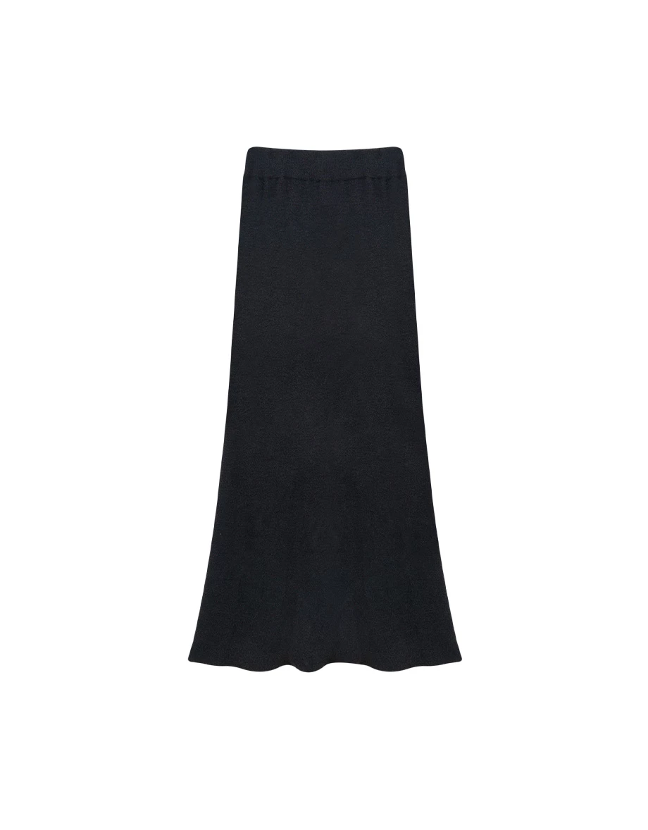 Soft Knit High Waist Mermaid Maxi Skirt Soft Knit High Waist Mermaid Maxi Skirt