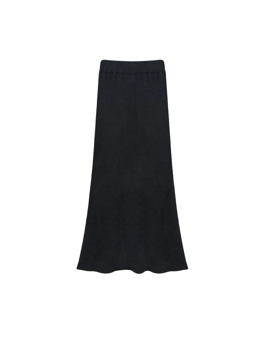 Soft Knit High Waist Mermaid Maxi Skirt Soft Knit High Waist Mermaid Maxi Skirt