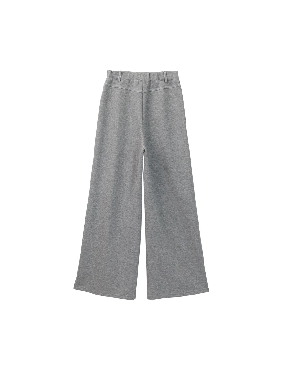 Soft Cotton Blend Straight Leg Lounge Pants with Pockets Soft Cotton Blend Straight Leg Lounge Pants with Pockets