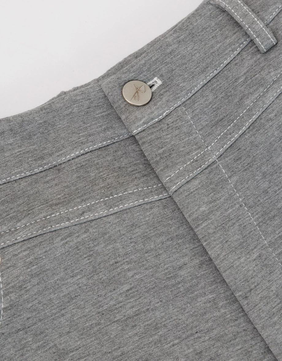 Soft Cotton Blend Straight Leg Lounge Pants with Pockets Soft Cotton Blend Straight Leg Lounge Pants with Pockets