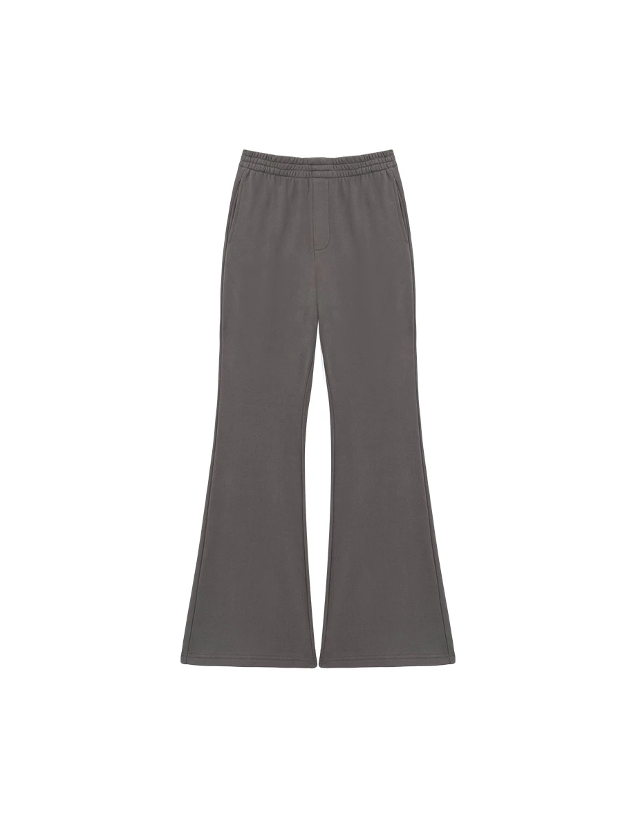 Low Rise Elastic Waist Comfy Flare Sweatpants